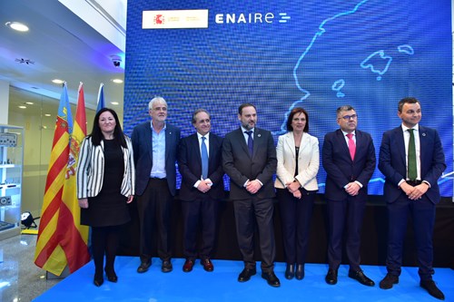Ábalos inaugurates ENAIRE's new Terminal Area Control Centre in Valencia