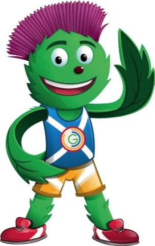 Clyde the Mascot Commonwelath Games 2014