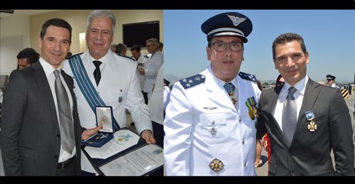 The Order of Aeronautical Merit is the highest Aeronautical honour awarded by the Brazilian Air Force Commander. 
