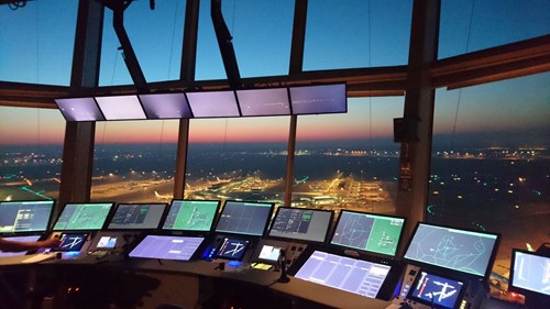 Two towers at Amsterdam Schiphol airport have now been equipped with Frequentis smartSTRIPS