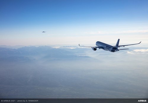 Airbus and its partners demonstrate how sharing the skies can save airlines fuel and reduce CO2 emissions
