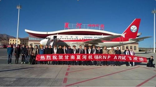 Sichuan Airlines and Airbus ProSky Demonstrate New Procedures in Xiahe