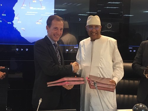 Mohamed MOUSSA, ASECNA Director General & Don Thoma, CEO of Aireon