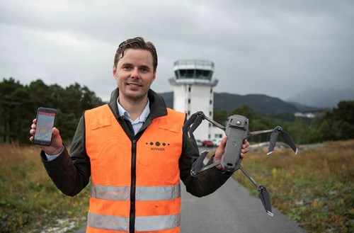 Axel Knutsen, Avinor Vice President UTM at Kvernberget Airport, Norway Photo credit: © Anders Martinsen @ Uas Norway 