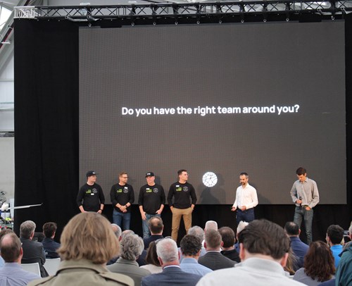 The team from Cosmic Aerospace