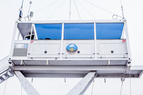 The mobile nature of the equipment, designed and manufactured by DF Núcleo, allows it to be used at airports in seven Central African countries