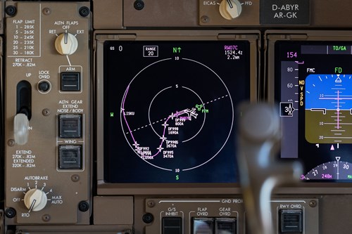 The new precision navigation system &ndash; which DFS, Fraport and Lufthansa have been testing since 20 July &ndash; should enable departures from Frankfurt Airport to fly their assigned track with a much greater degree of accuracy.