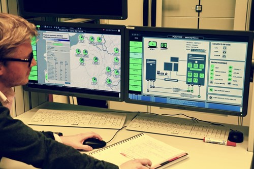 future 4-FLIGHT ATM system at Reims control centre