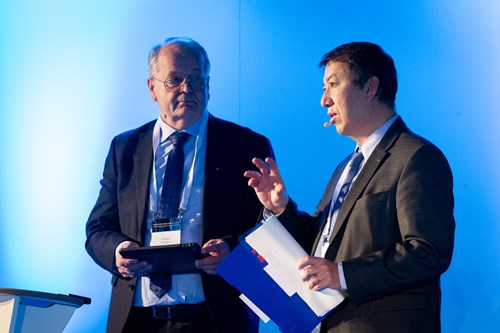 EASA’s Executive Director Patrick Ky and Director General of Civil Aviation at the Finnish aviation agency Traficom