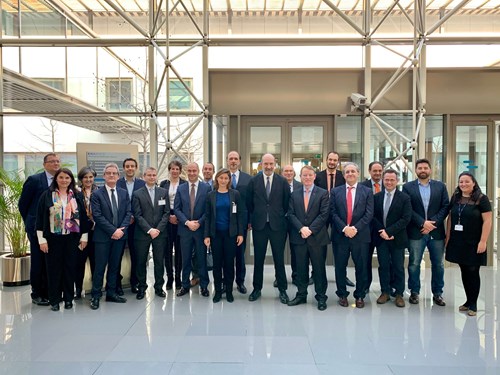 ENAIRE and DSNA meet with EUROCONTROL in Barcelona to consolidate their airspace management ENAIRE and DSNA meet with EUROCONTROL in Barcelona to consolidate their airspace management