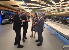 Santano highlights that ENAIRE’s Barcelona Control Centre has been equipped with the most advanced technology in Europe