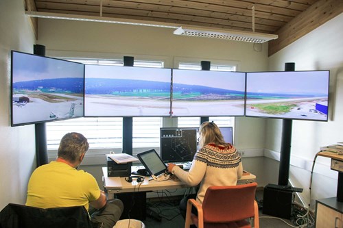 On-the-job training in Entry Point North’s simulator at Röros airport