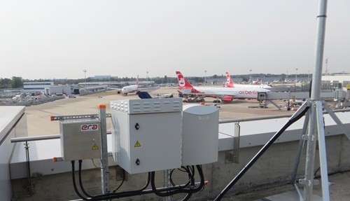 Düsseldorf Airport deploys 120 ERA SQUID vehicle tracking units for surface management