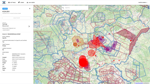ERA´s subsidiary R-SYS successfully deployed  "mydronespace" Registration and Airspace Management service for drone pilots in Hungary