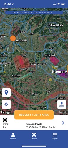 ERA´s subsidiary R-SYS successfully deployed  "mydronespace" Registration and Airspace Management service for drone pilots in Hungary