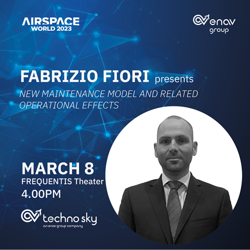 Fabrizio Fiori -New maintenance model and relates operational effects (Wed 8 Mar 16:00pm) Frequentis Theatre