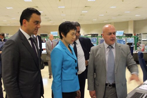ICAO Secretary General Fang Liu visits ENAV