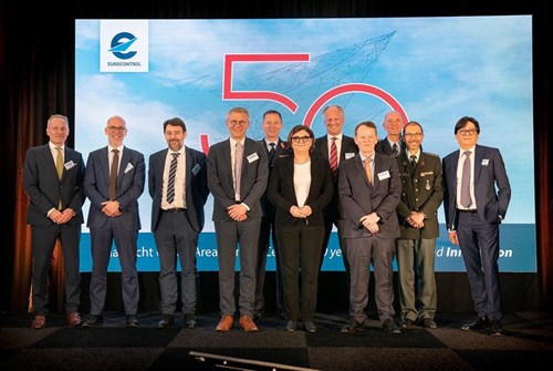 EUROCONTROL MAASTRICHT UAC Aviation leaders meet in Maastricht to mark 50 years of cross-border cooperation