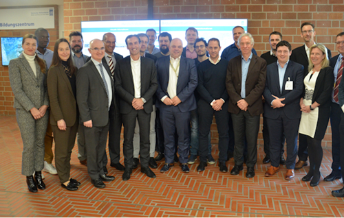 The participants of the FABEC Social Dialogue at the DFS Air Navigation Services Academy in Langen last Thursday. (Photo: DFS)