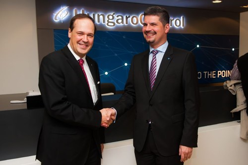 Frank Brenner, Director General of Eurocontrol  Kornel Szepessy, HungaroControl CEO