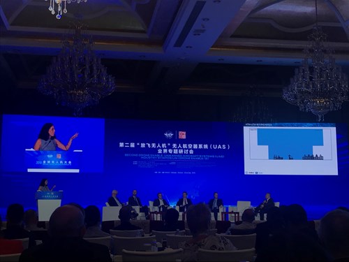 The company has put forward their vision at the Drone Enable 2 Symposium in China, which gathered the global aviation industry 