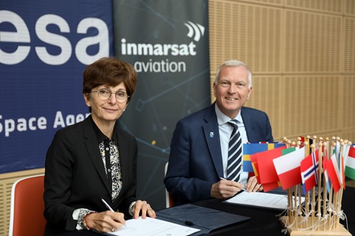 Inmarsat signs agreement to start commercial flight trials of Iris air traffic modernisation programme