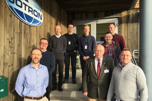 Photo: Representatives from NATS and Jotron at Jotron’s head office in Larvik, Norway Photo: Representatives from NATS and Jotron at Jotron’s head office in Larvik, Norway