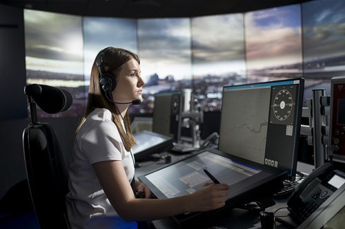 Innovative touch-sensitive displays manufactured by Displaylite in a new high-tech digital air traffic control tower.