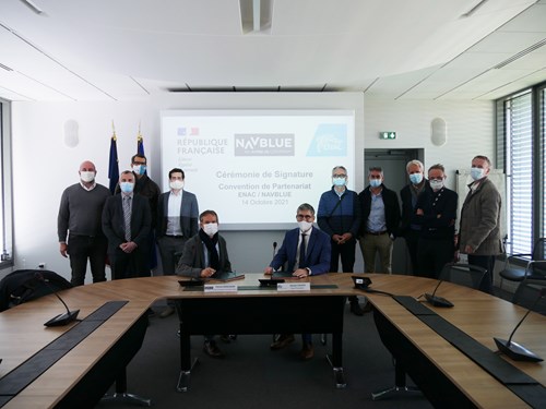 NAVBLUE and ENAC (French Civil Aviation University) sign partnership to develop new solutions for the aviation of tomorrow