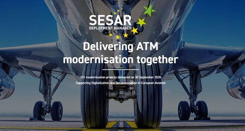 SESAR Deployment Manager launches new website supporting ongoing ATM modernisation in Europe