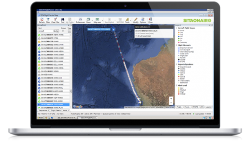 SITAONAIR’s AIRCOM® FlightTracker is currently used by over 60 airlines worldwide.