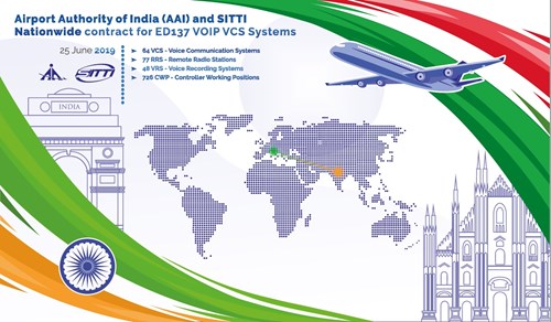 India award SITTI major VCS contract for 45 airports