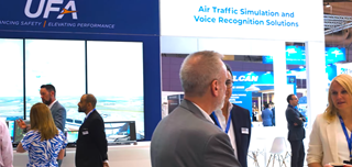 UFA demonstration of ATReview training system at Airspace