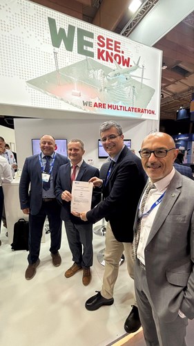 R-SYS and EASA representatives at Airspace World 2026 in Lisbon